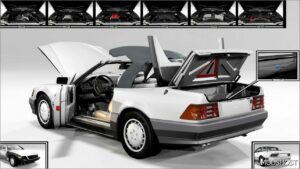 BeamNG Mercedes-Benz Car Mod: Sl-Class (R129) (Image #2)