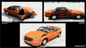 BeamNG Mercedes-Benz Car Mod: Sl-Class (R129) (Image #3)