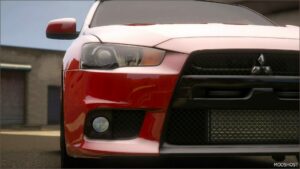 GTA 5 Mitsubishi Vehicle Mod: Nfshp: 2008 Mitsubishi Lancer Evolution X Add-On | Template (Image #4)