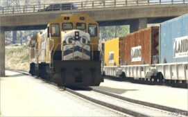 GTA 5 Map Mod: 2 Trains 2 Tracks with Improved Trains Support (Image #2)