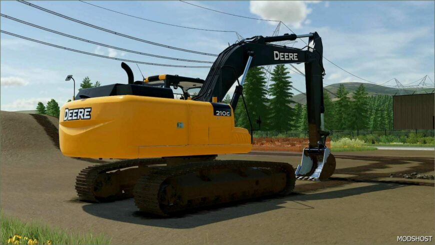 FS22 Forklift Mod: Deere 210G LC (Featured)