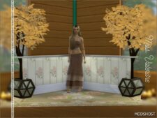 Sims 4 Female Clothes Mod: Savannah Dress (Image #2)