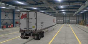 ATS Mod: SCS REF Trailer 53 Jett Skin 1.51 (Image #4)