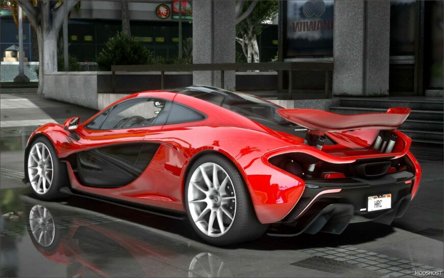 GTA 5 Vehicle Mod: Mclaren P1 Add-On (Featured)