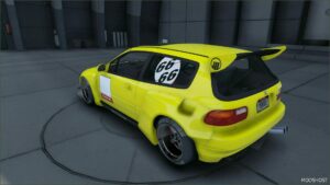 GTA 5 Honda Vehicle Mod: Civic EG6 Pandem Kits V2.0 (Image #3)