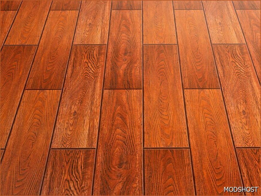 Sims 4 Wall Mod: Glossy Parquet Board (Featured)