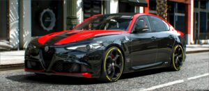 GTA 5 Alfa Romeo Vehicle Mod: 2019 Alfa Romeo Giulia QV Racing Edition (Featured)