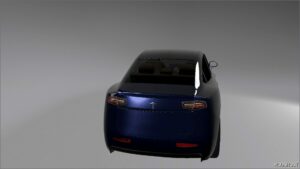 BeamNG Tesla Car Mod: model 3 v3.5 0.33 (Image #3)