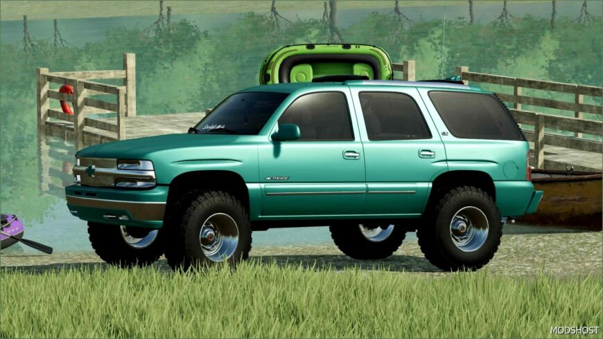 FS22 Chevy Car Mod: 2002 Chevy Tahoe (Featured)