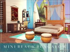 Sims 4 House Mod: Mini Beach Bungalow (Image #3)