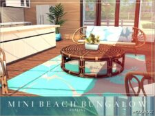 Sims 4 House Mod: Mini Beach Bungalow (Image #5)