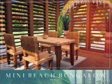 Sims 4 House Mod: Mini Beach Bungalow (Image #6)