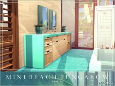 Sims 4 House Mod: Mini Beach Bungalow (Image #7)