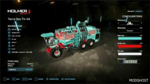 FS22 Combine Mod: Holmer Terra DOS T4-40 V1.4 (Image #3)