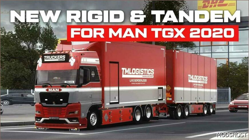 ETS2 MAN Part Mod: Rigid Addon for MAN TGX 2020 V1.2 1.51 (Featured)