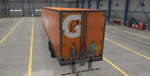 ATS Mod: SCS Trailer Gatorade Skin 53 (Image #4)