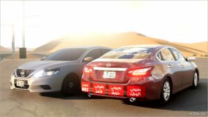 BeamNG Nissan Car Mod: Altima 2017 0.33 (Featured)