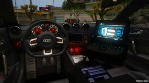 GTA 5 Audi Vehicle Mod: Nfshp: 2010 Audi TT RS Scpd Add-On | NON ELS | Sounds | Template (Image #5)