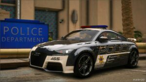 GTA 5 Audi Vehicle Mod: Nfshp: 2010 Audi TT RS Scpd Add-On | NON ELS | Sounds | Template (Image #6)