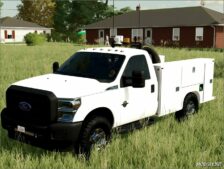 FS22 Ford Car Mod: F-250 Grading Truck (Featured)