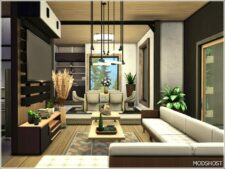 Sims 4 House Mod: Modern Scandinavian 5 (Image #5)