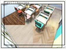 Sims 4 Wall Mod: Trio of Wood Floors (Image #2)