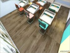 Sims 4 Wall Mod: Trio of Wood Floors (Image #5)