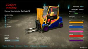 FS22 Mod: Electric Forklift (Image #2)