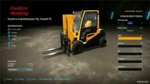 FS22 Mod: Electric Forklift (Image #4)