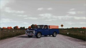 FS22 Chevrolet Car Mod: 1972 Chevrolet K10 Custom V1.0.0.1 (Image #4)