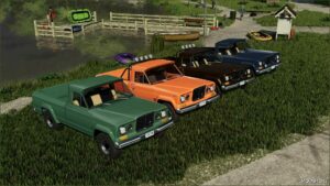 FS22 Car Mod: 1965 Jeep Gladiator J200 V1.0.0.1 (Image #3)