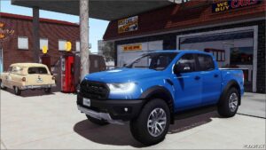 FS22 Ford Car Mod: 2019 Ford Ranger Raptor V1.0.0.1 (Featured)