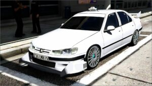 GTA 5 Peugeot Vehicle Mod: 406 Taxi 2 Add-On | Dials | Tuning V1.5 (Image #2)