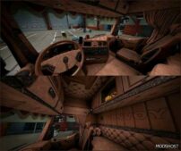 ETS2 Renault Mod: Convoy Interior for Renault Range T EVO by Gloover 1.51 (Image #2)