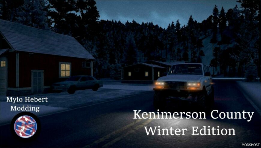 SnowRunner Mod: Kenimerson County Winter Edition (WIP) Map (Featured)