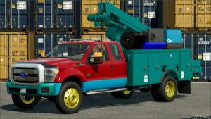 FS22 Ford Vehicle Mod: 2011 Ford F Series Service Truck (Image #2)