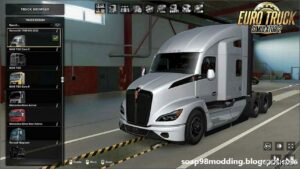 ETS2 Kenworth Truck Mod: T680 NG 2022 V1.1 1.51 (Image #3)