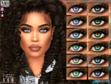 Sims 4 Female Mod: Jodie Eyes N232 (Featured)