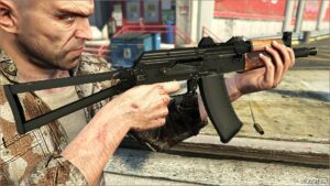 GTA 5 Weapon Mod: AK-74U Compact V1.2 (Image #4)