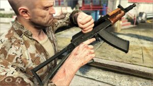 GTA 5 Weapon Mod: AK-74U Compact V1.2 (Image #5)