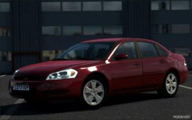 ETS2 Chevrolet Car Mod: Impala 2006 V1.2 1.51 (Featured)