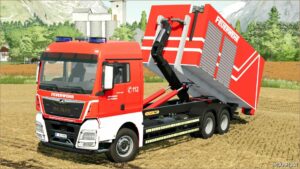 FS22 MAN Vehicle Mod: TGX HKL Fire Truck & Containers (Image #2)