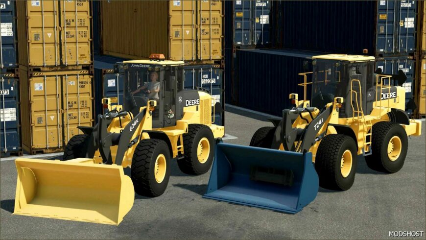 FS22 John Deere Forklift Mod: Wheel Loaders Pack (Featured)