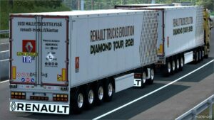 ETS2 Renault Part Mod: Mudflap Renault SCS BOX 12 10 2024 1.51 (Featured)