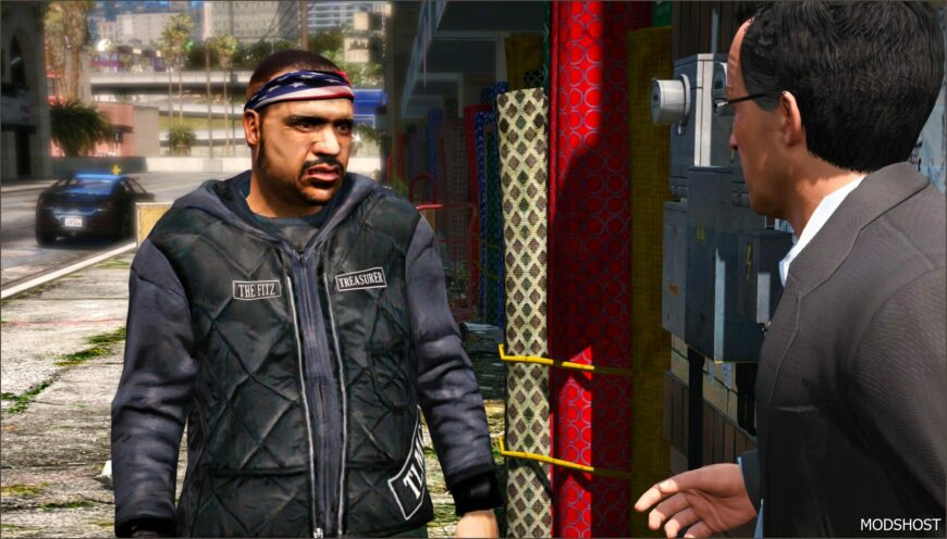 GTA 5 Player Mod: JIM Fitzgerald to Franklin (Featured)