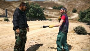 GTA 5 Player Mod: JIM Fitzgerald to Franklin (Image #4)