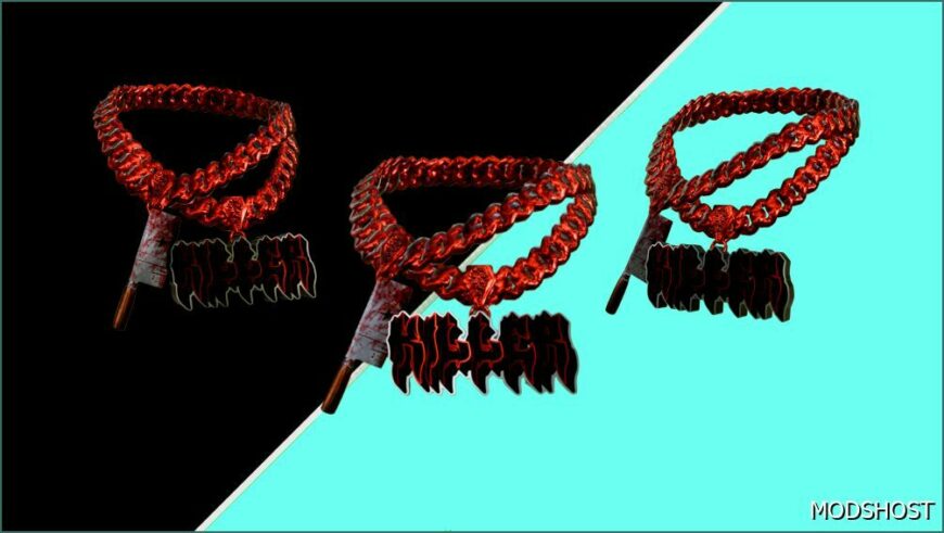 GTA 5 Player Mod: Killer Chain for MP Male (Featured)