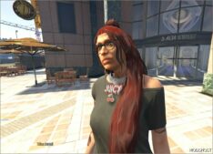 GTA 5 Player Mod: Custom Juicy Pendant Chain for MP Female (Image #2)