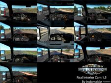 ATS Mod: Real Interior Cams by Indomable V1.5 (Featured)