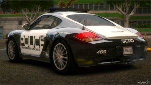 GTA 5 Vehicle Mod: Nfshp: 2010 Pfister Cayman S Scpd Add-On | NON ELS | Sounds | Template (Image #2)